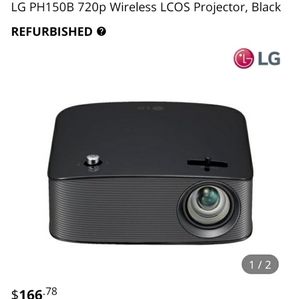 LG MINIBEAM projector Ph150B
